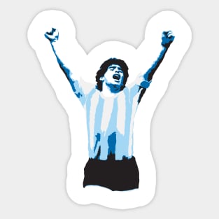 Maradona Sticker